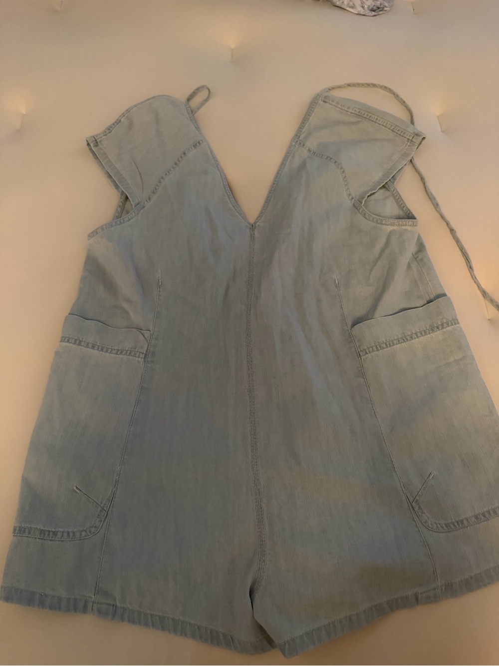 NWT Light Blue women’s romper size xs